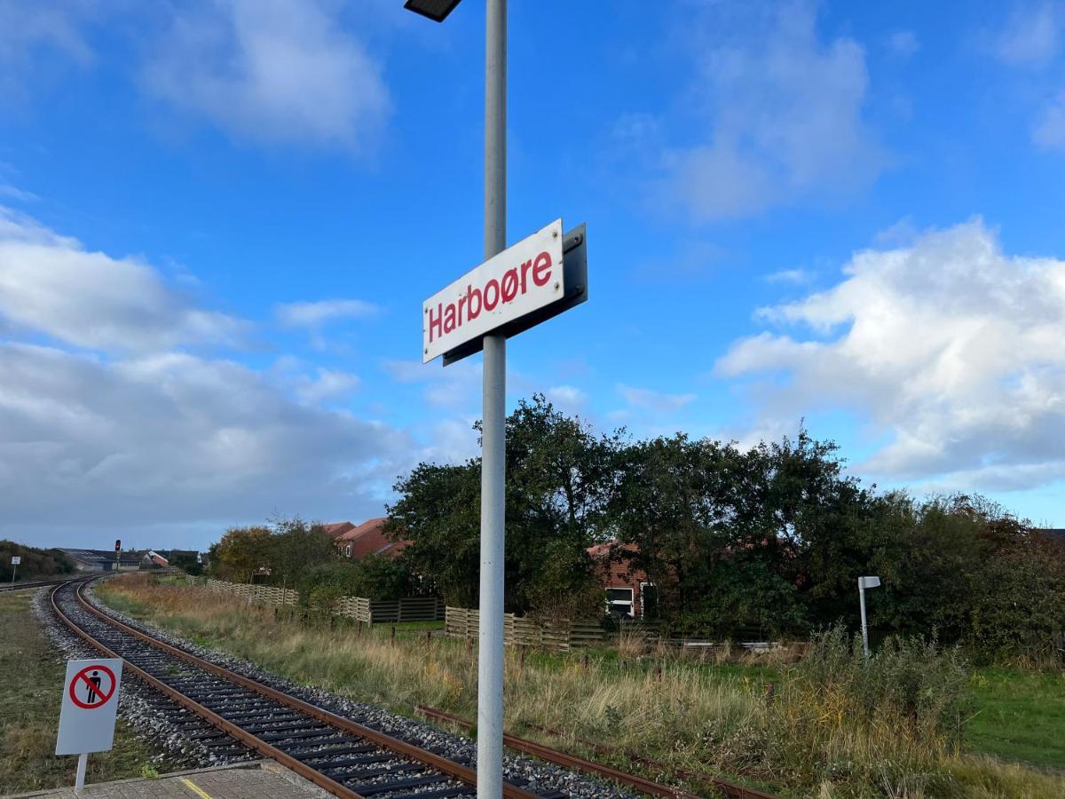 Hyggeligt Byhus Harboør Eksteriør billede